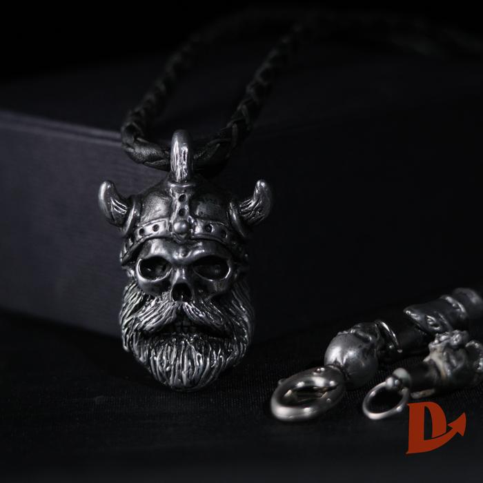 Necklace Skull / Kalung Viking King Fairhair