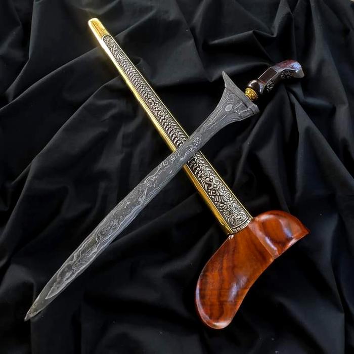 Keris Tilam Upih Pamor Beras Wuttah Tangguh Mataram Sepuh Kuno