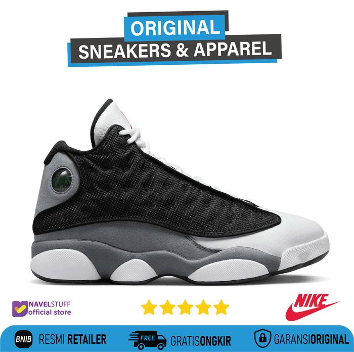 NIKE Air Jordan 13 Retro Black University Red Flint Grey White Orignal