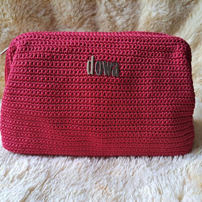 pouch rajut dowa borobudur