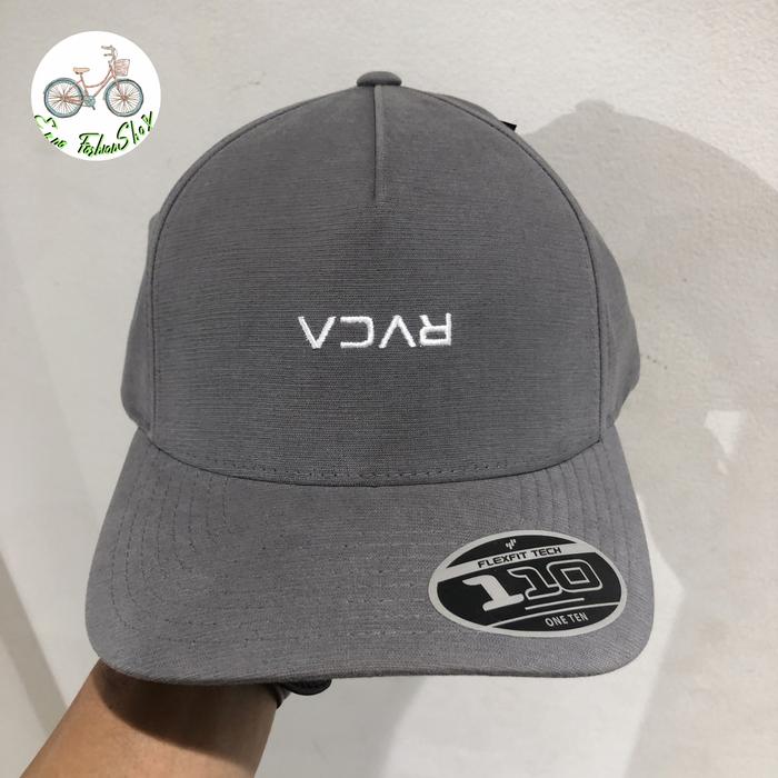 TOPI PRIA RVCA ORIGINAL MINI FLIPPED PINCHED SNAPBACK BLEACH DAZE