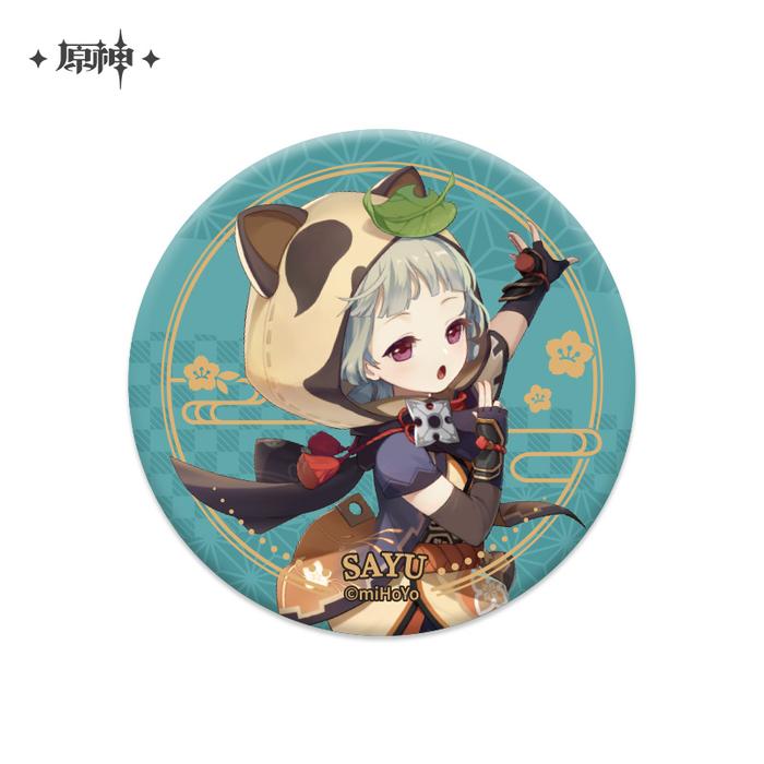 Sayu - Genshin Impact Badge Inazuma - Genshin Official Merchandise