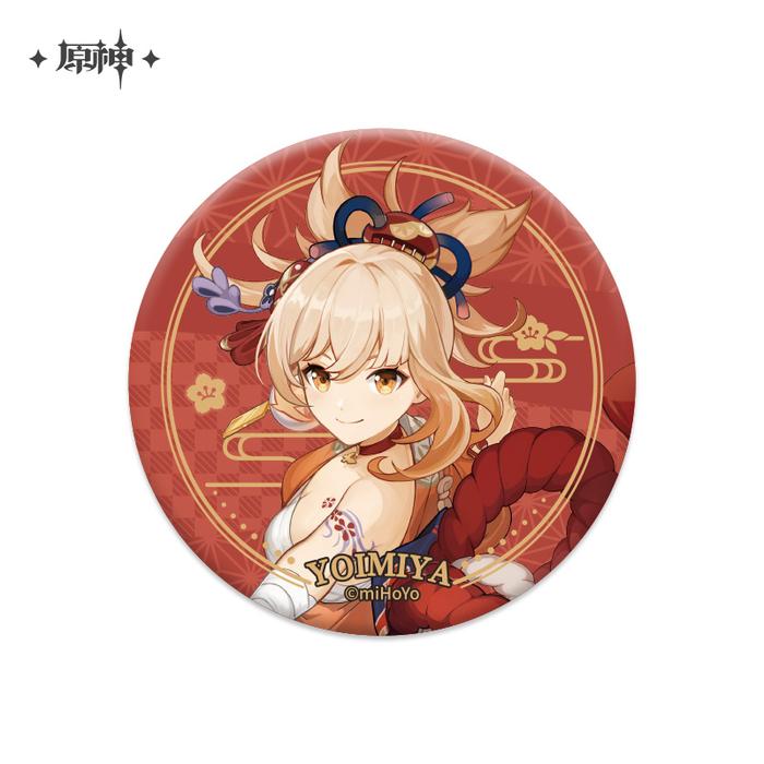 Yoimiya - Genshin Impact Badge Inazuma - Genshin Official Merchandise