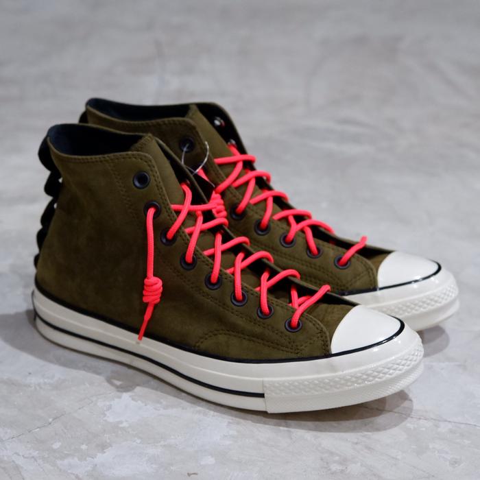 BEST DEAL CONVERSE CT HIGH 70S SPECIALLITY NUBUCK LEATHER OLIVE