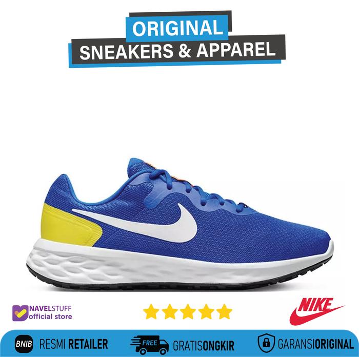 NIKE Revolution 6 Next Nature Racer Blue/White/High Voltage/Sundial