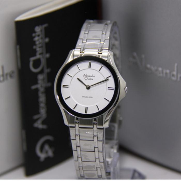 Jam Tangan Alexandre Christie Wanita AC 8605 ORIGINAL - Silver