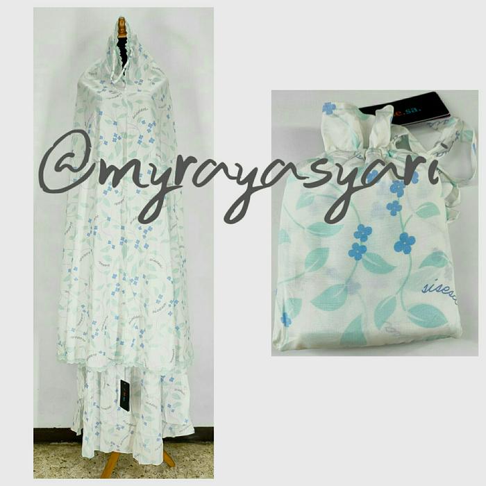 mukena sisesa prayer set mala broken white
