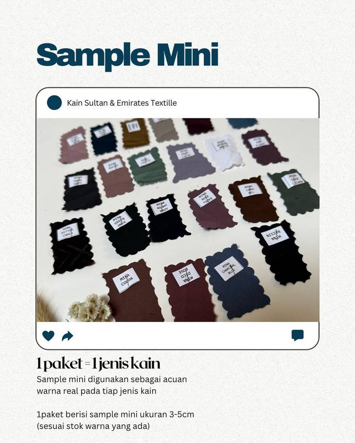 SAMPLE MINI KAIN SULTAN