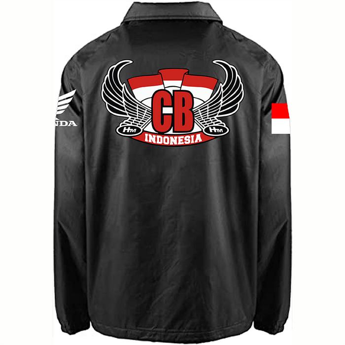JACKET COACH / JAKET WINDBREAKER MOTOR CB INDONESIA CLASSIC