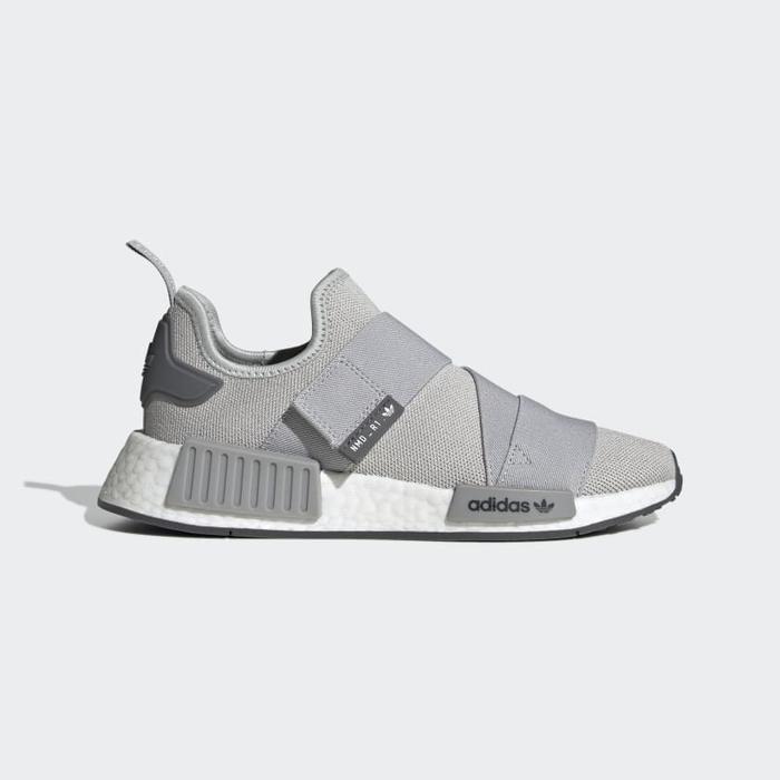 Sepatu Sneakers Adidas NMD R1 STRAP Grey Two GW9470 Original 100% BNIB