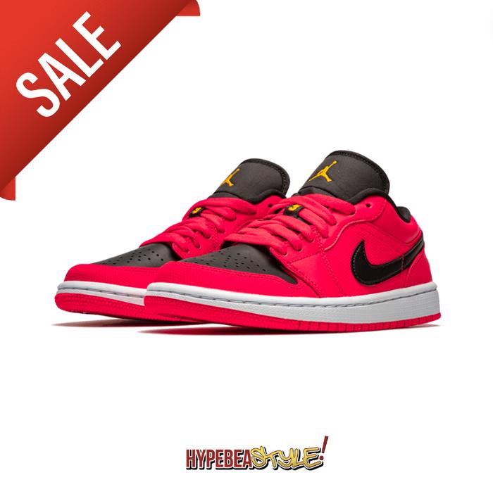 SEPATU AIR JORDAN 1 LOW SIREN RED (W) ORIGINAL SNEAKER