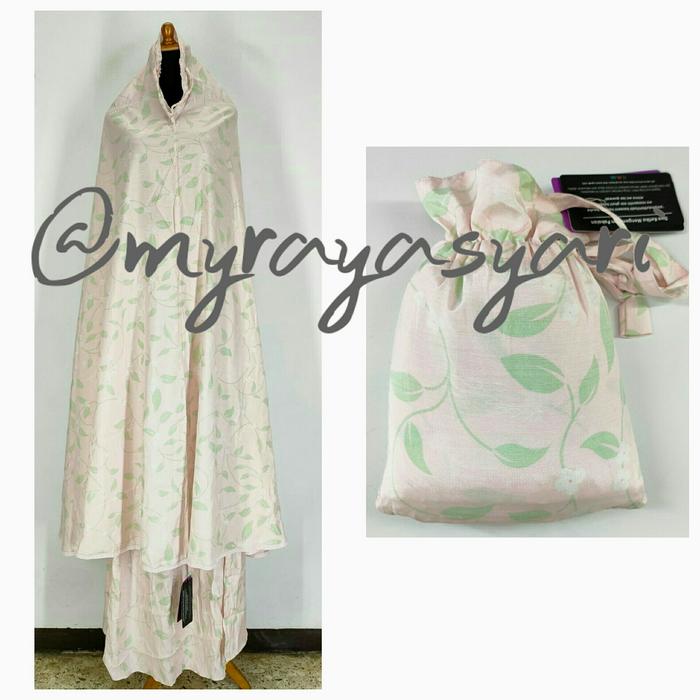Mukena sisesa prayer set mala dusty pink