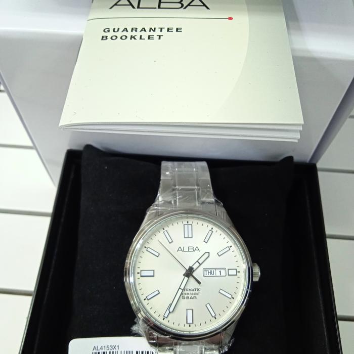 JAM TANGAN PRIA ALBA OTOMATIC AL4151X1 /ALBA JAM PRIA ORI OTOMATIC