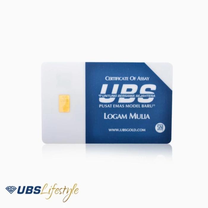 UBS Logam Mulia 0.5 gr 1/2 gram