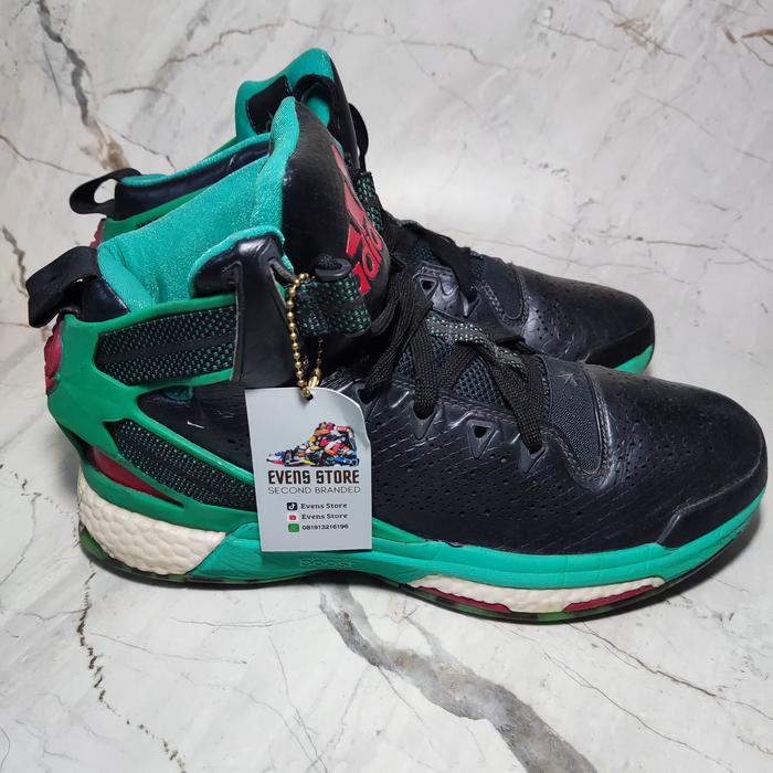 Sepatu Adidas D Rose 6 Boost Size 40 100%Original Thrifting
