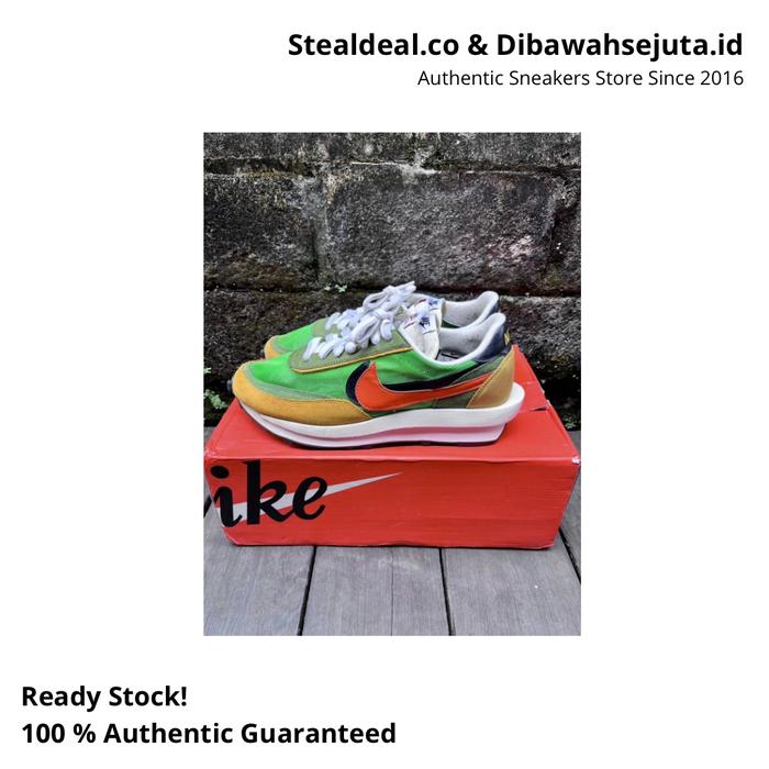 NIKE SACAI LD WAFFLE GREEN GUSTO