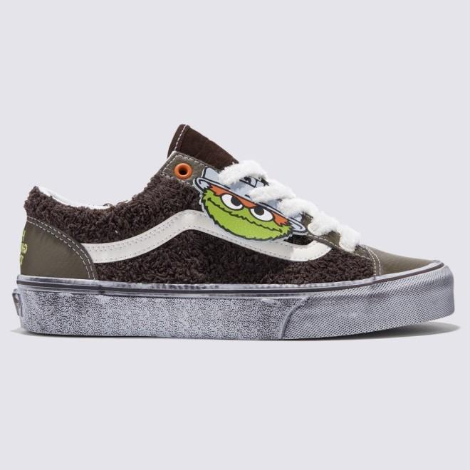 Vans x Sesame Street Style 36 Black Green ORIGINAL RESMI