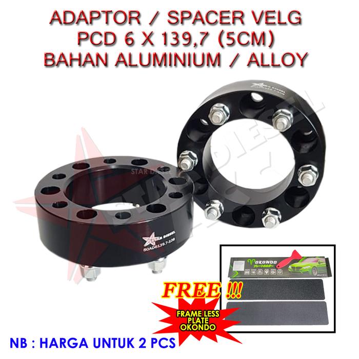ADAPTOT VELG ISUZU PANTHER SPACER VELG PCD 6 X 139.7 5CM