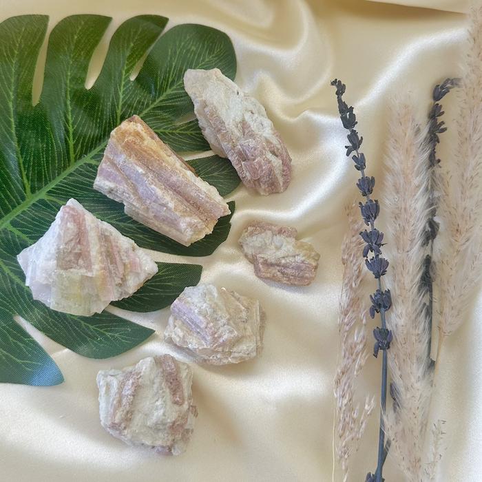 Pink Tourmaline Raw Stone - Healing Crystal - Lucky Stone