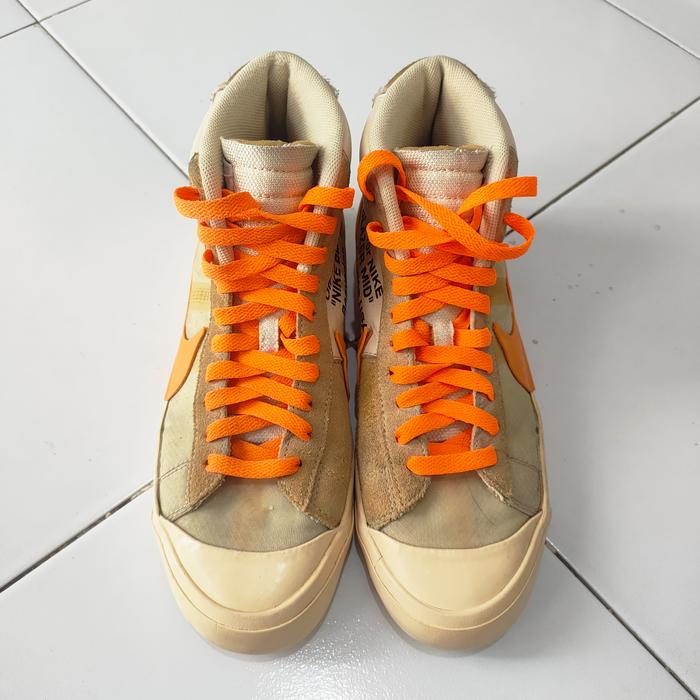 SEPATU SECOND NIKE X OFF-WHITE BLAZER MID (AA3832-700) SIZE 42