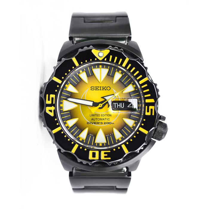 Seiko Monster Moon Yellow Dial SRP457K1 Thailand Limited
