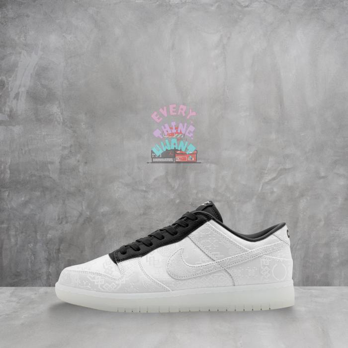 Nike Dunk Low CLOT Fragment White