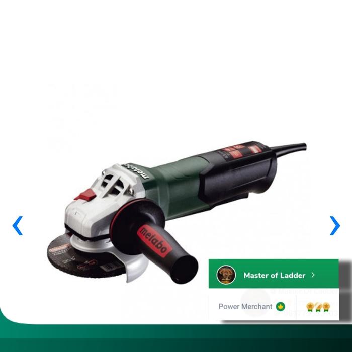 Metabo Mesin Gerinda Tangan 4 inch W9-100 Angle Grinder Tangan 4"
