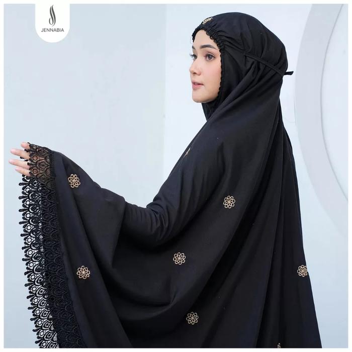 Mukena Bordir Aynara Jennabia Original Premium