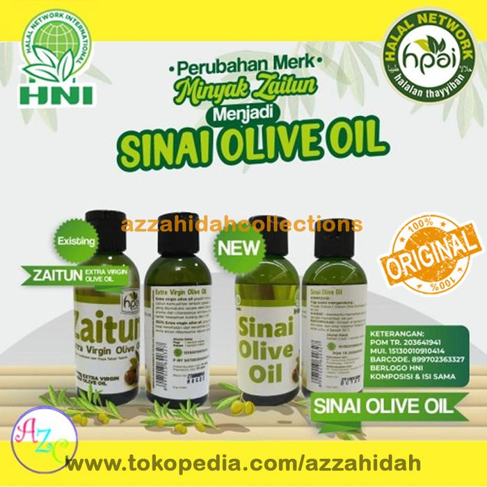 MINYAK ZAITUN HNI HPAI - EXTRA VIRGIN OLIVE OIL