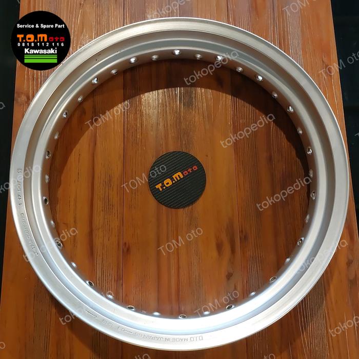 RIM RR 3.00 X 17 SILVER VELG BELAKANG VERSYS 250 DID MADE IN JAPAN