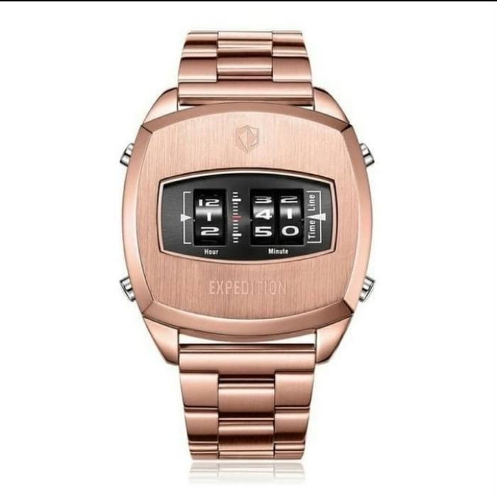 JAM TANGAN PRIA EXPEDITION E6790 / 6790 ORIGINAL - ROSEGOLD