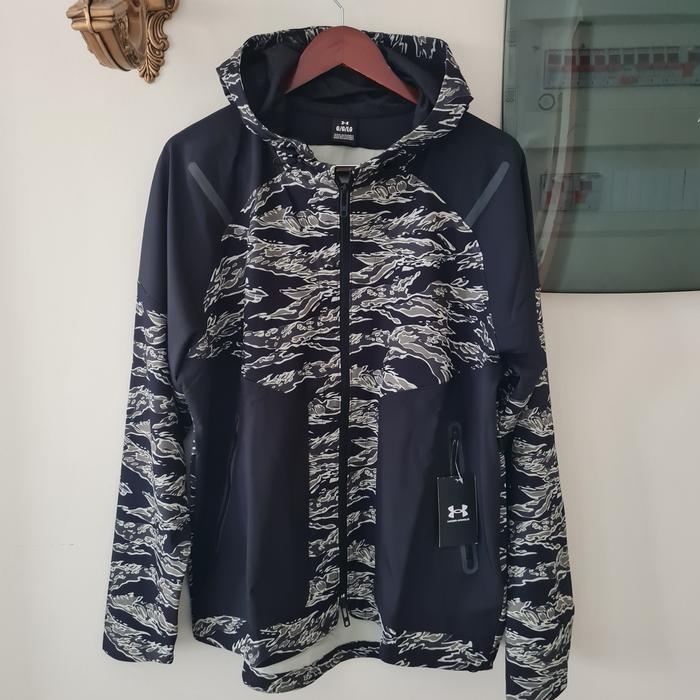 Jaket Hoodie UNDER ARMOUR UA Unstoppable Print Jacket Original 100%
