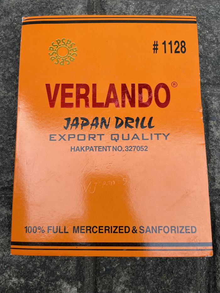japan drill Verlando kain seragam verlando japan drill best seller