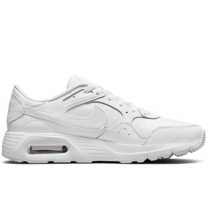 SEPATU NIKE PRIA AIR MAX FULL WHITE SC LEATHER SNEAKERS ORIGINAL