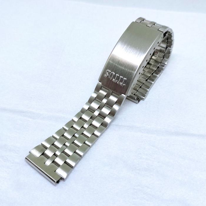 Titus watch bracelet 18mm original NOS rantai jam tangan antik solvil