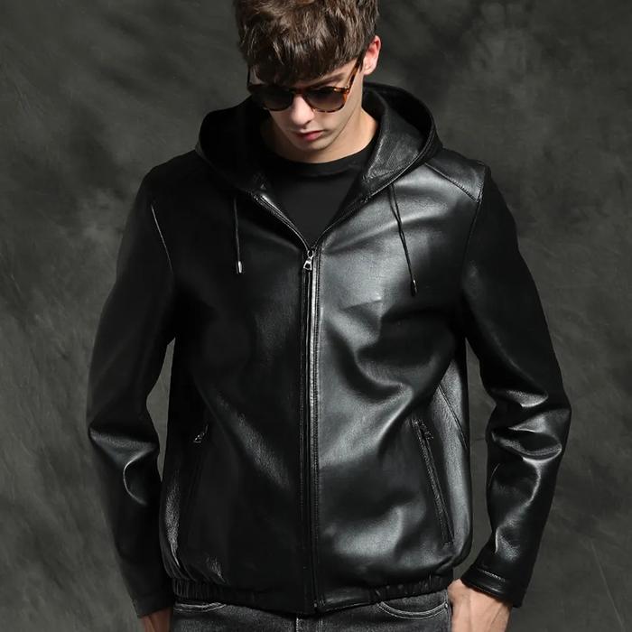 JAKET KULIT KUPLUK ASLI JAKET KULIT HOODIE GARUT BARU JAKET KULIT ASLI