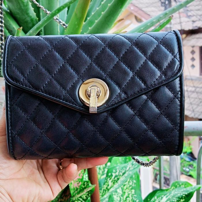 SECOND - TAS - DISSONA - SLING BAG - TALI RANTAI - MULUS ADA TAG