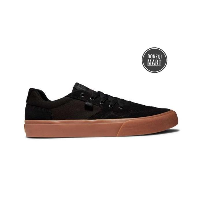 DC Rowlan Shoe Mens Sneakers Shoes - Black/Gum sole