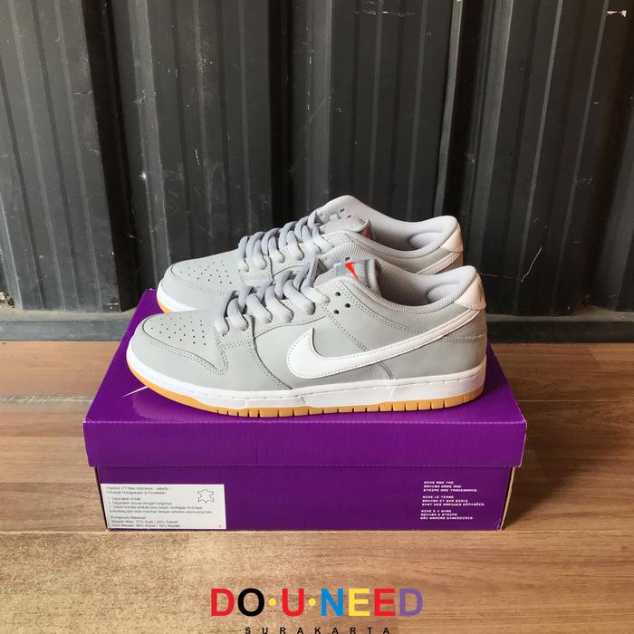 Nike SB Dunk Low Pro ISO Orange Label Wolf Grey Gum