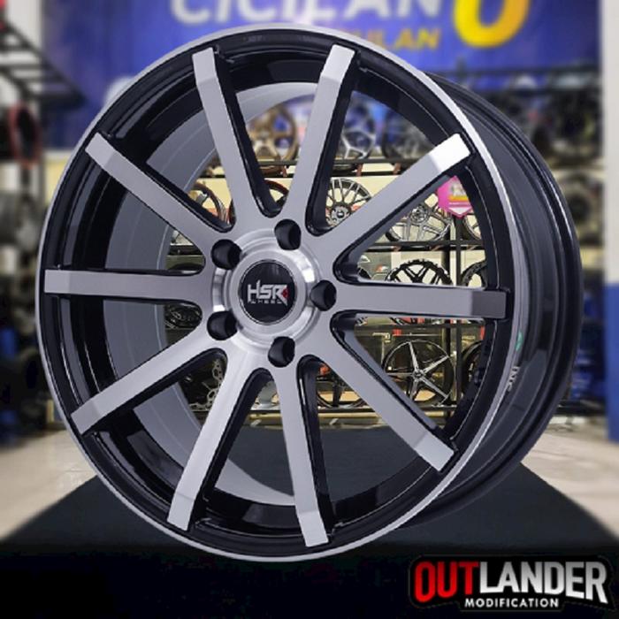 Velg Mobil Odyssey S2000 Stream Coupe Ring 18 Hsr Wheel Balken Black