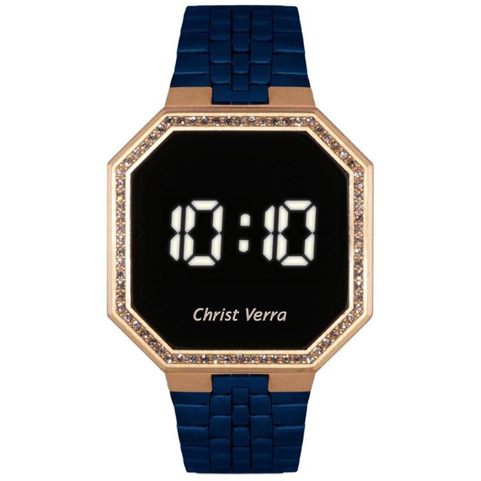 Jam Tangan CHRIST VERRA Wanita Original CV 71185L-1J BLU