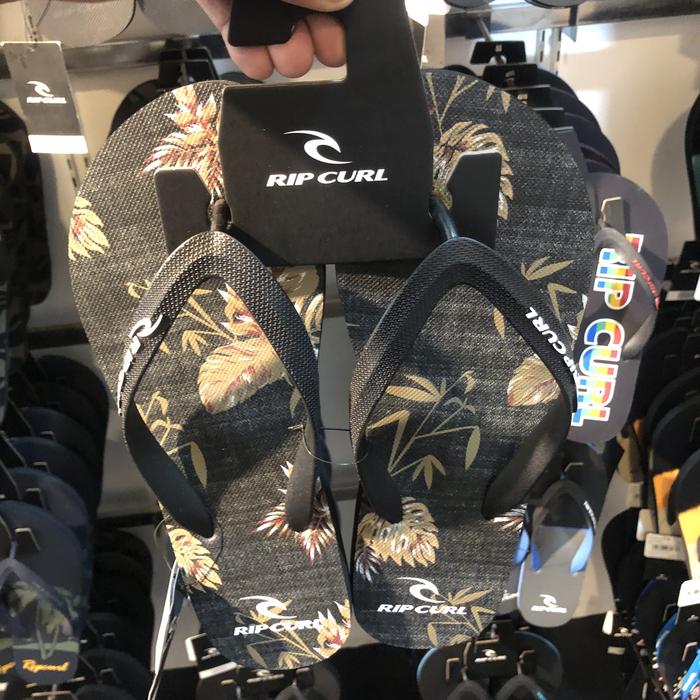 SANDAL PRIA RIP CURL ORIGINAL TROPIC VISION OPEN TOE BLAK