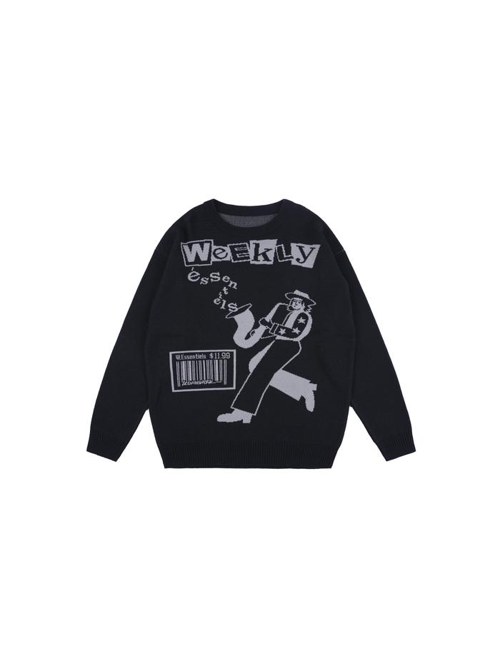 W.Essentiels x Kevinswork “Weekly Essentiels” Oversized Knitwear