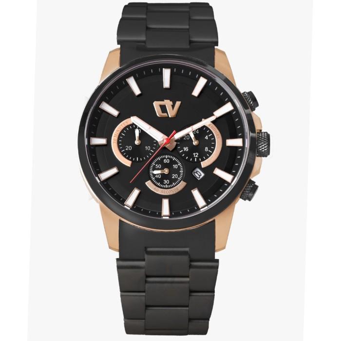 Jam Tangan CHRIST VERRA Pria Original CV C10721G-18 BLK