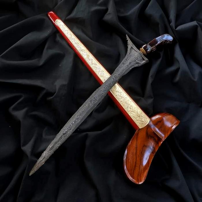 Keris Jalak Ngore HB Sepuh Pamor Wahyu Temurun Sepuh Tua