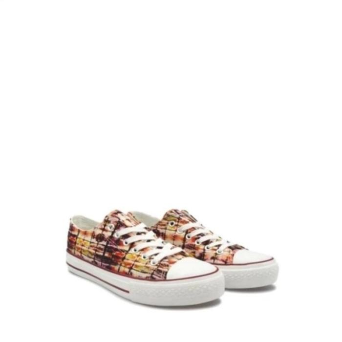 Sepatu Sneakers Airwalk Reyna white multi women/wanita [AIWX22F0405W]