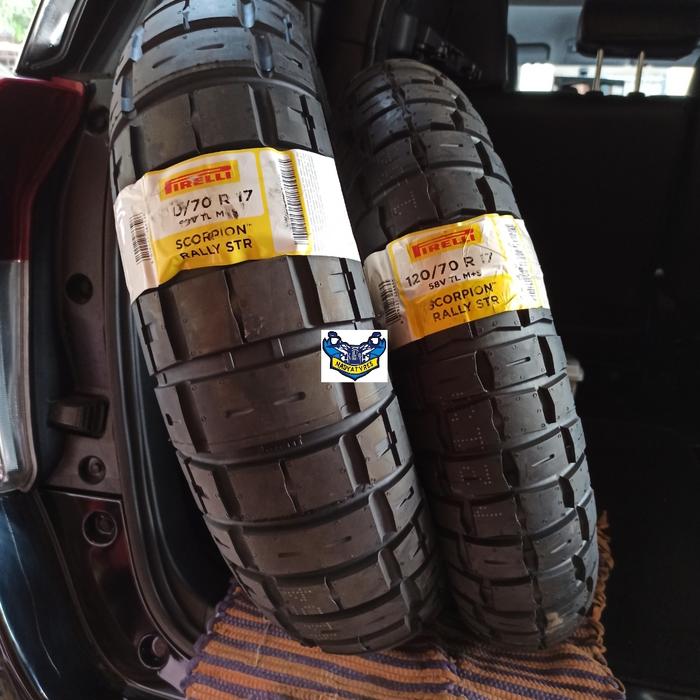 Ban pirelli scopion rally STR 120/70-17 150/70-17