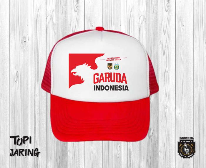 Topi Jaring TIMNAS INDONESIA - ARGENTINA