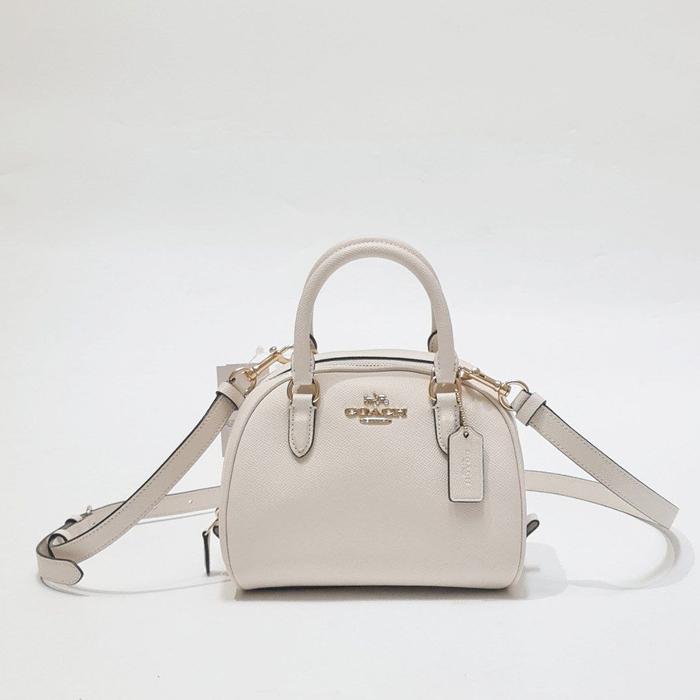 Coach CA202 Sydney Satchel Chalk