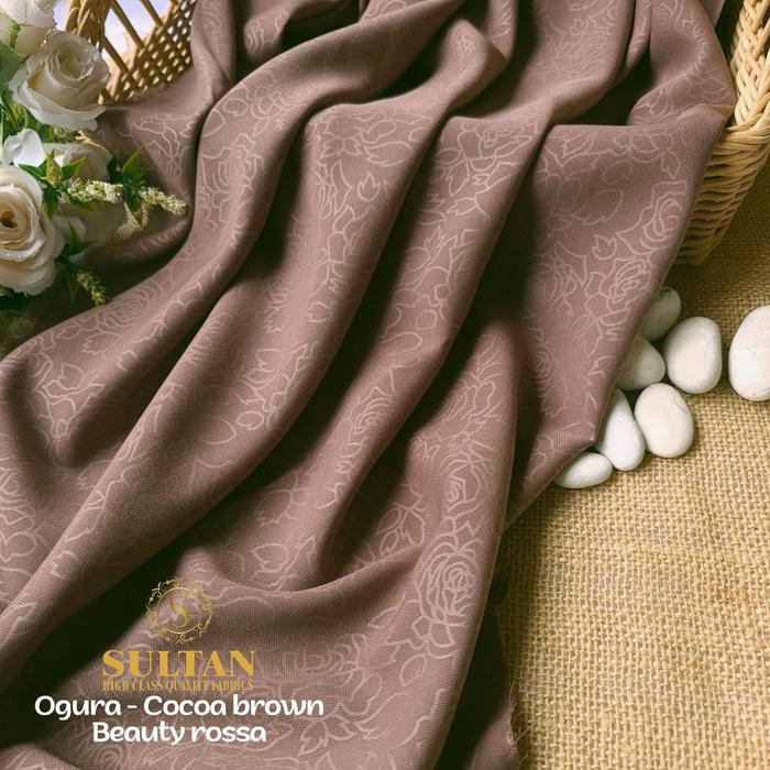 KAIN ABAYA SULTAN OGURA EMBOSS BEAUTYROSSA